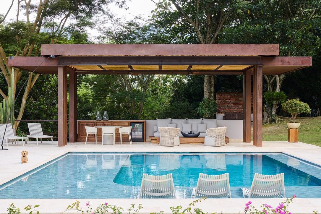 Piscina infinity diseño a medida Colombia